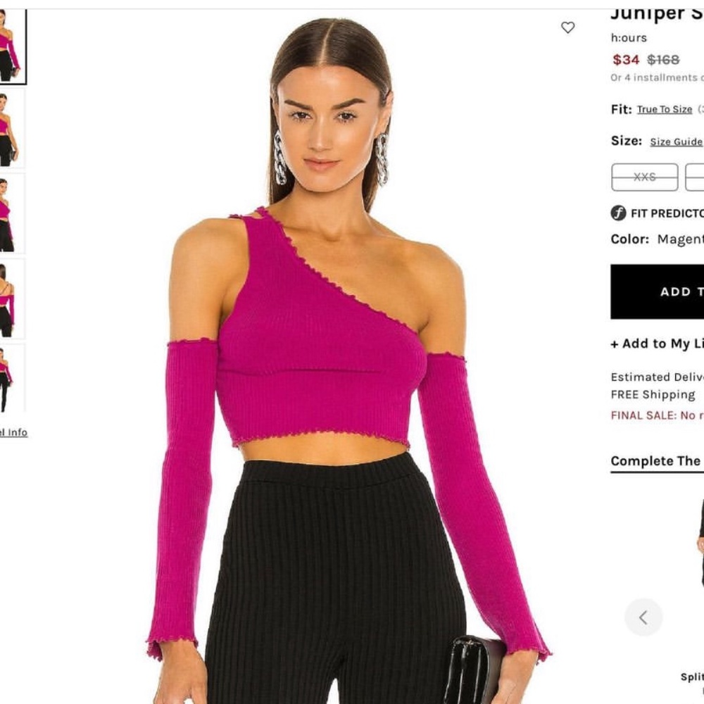 Pink top